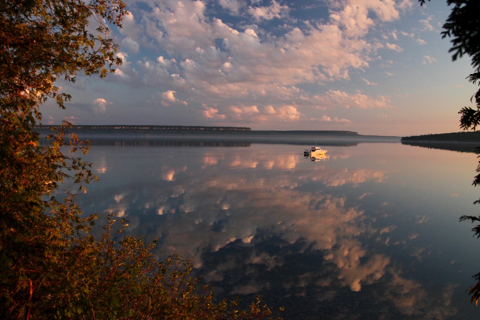a boat on Georgian Bay