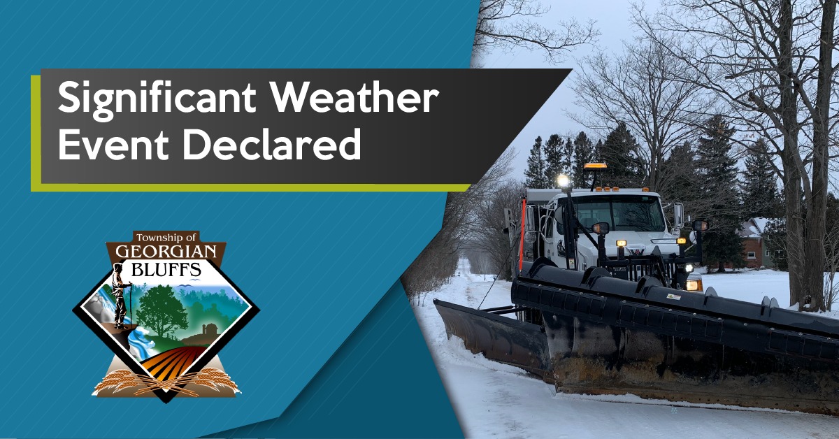 Significant weather event declared