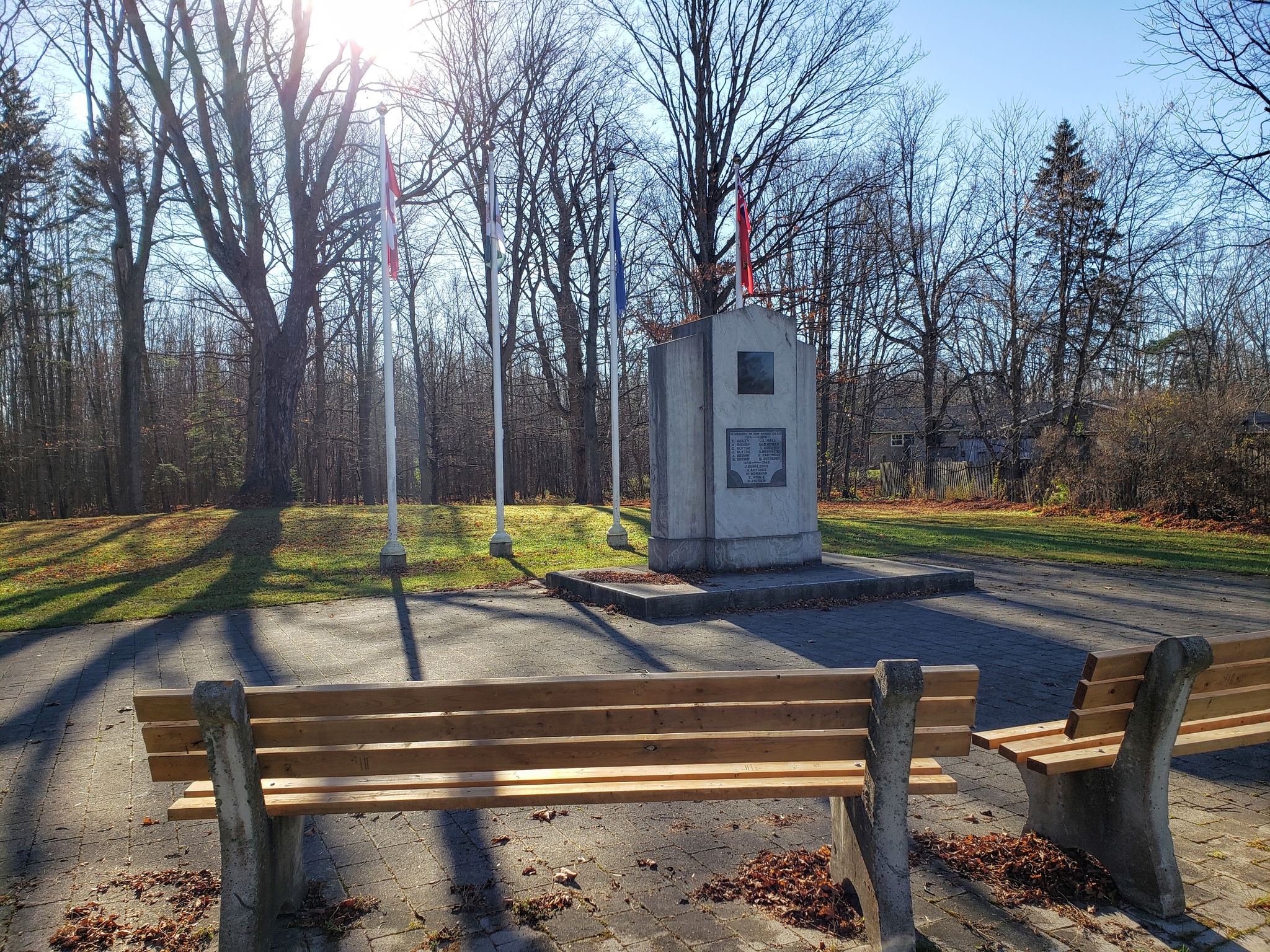 The Shallow lake cenotaph